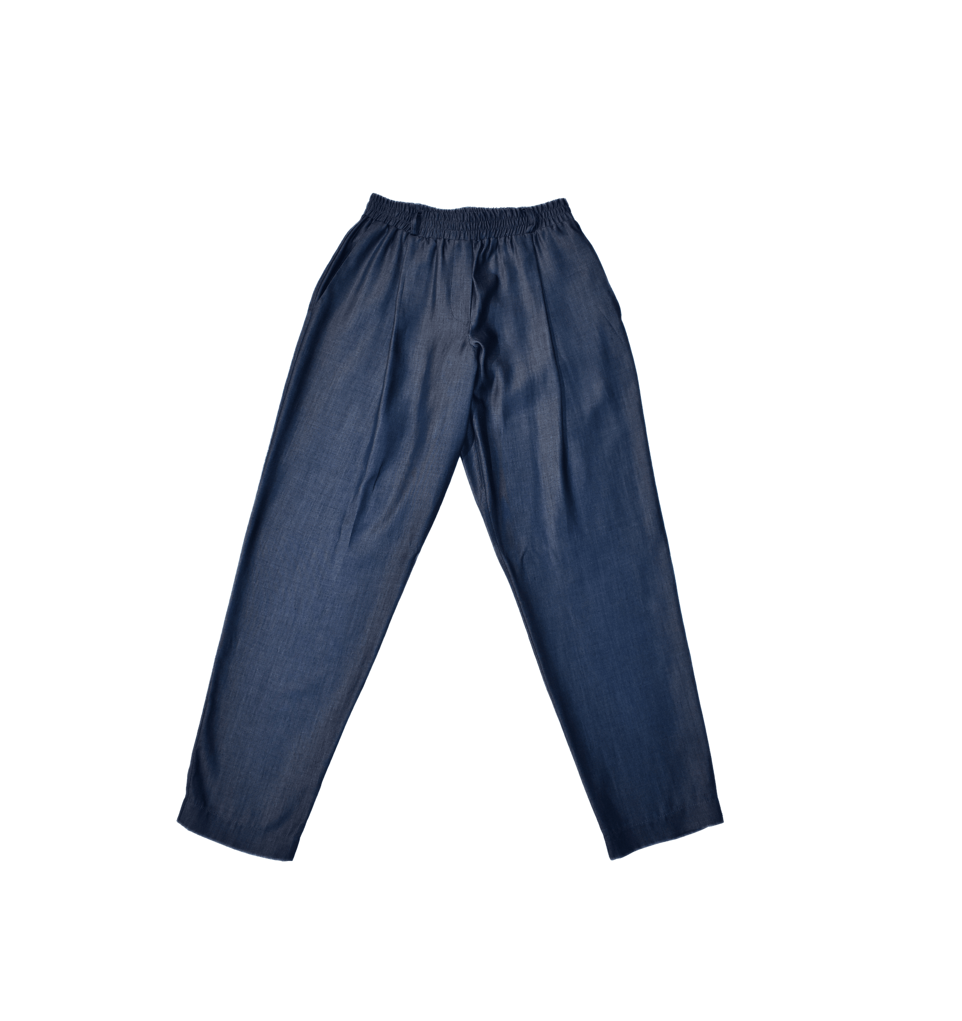 Pantencel denim pinces sagoma davanti -Valensia Moda