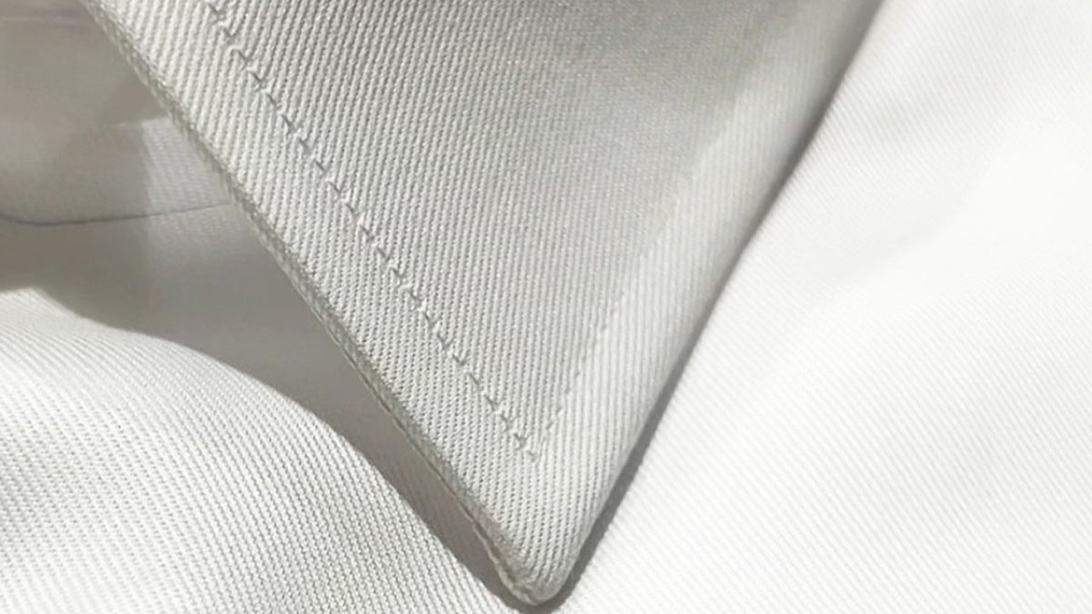 Twill di cotone e collo semifrancese: cosa distingue la su misura Valensia Moda