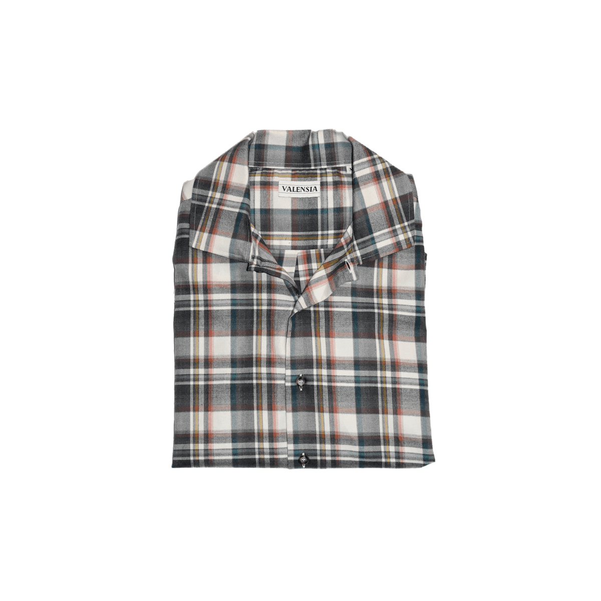 Camicia Unisex In Flanella A Quadri WEIV – Manica Lunga, Abbottonata, Cotone Blend - Foto 6