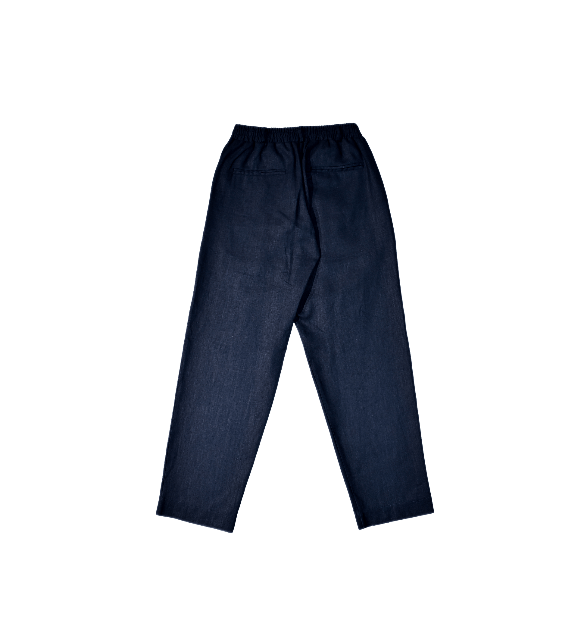 Pantalino blu con pinces sagoma dietro- Valensia Moda