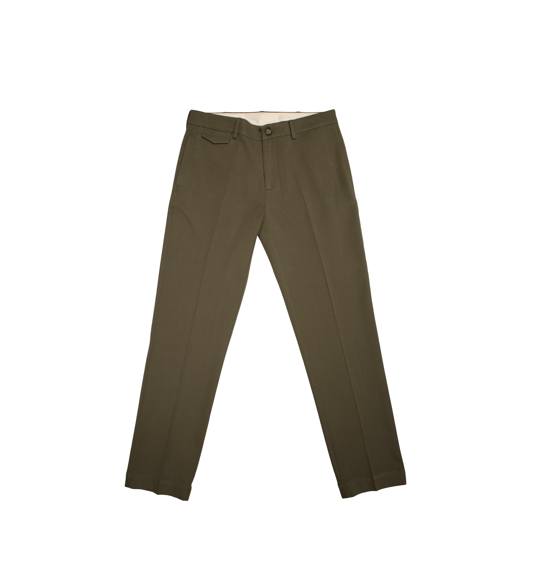 Pantalone Valensia in twill verde militare - VALENSIA